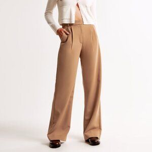 Abercrombie and Fitch Sloane Tailored Wide Leg Pant